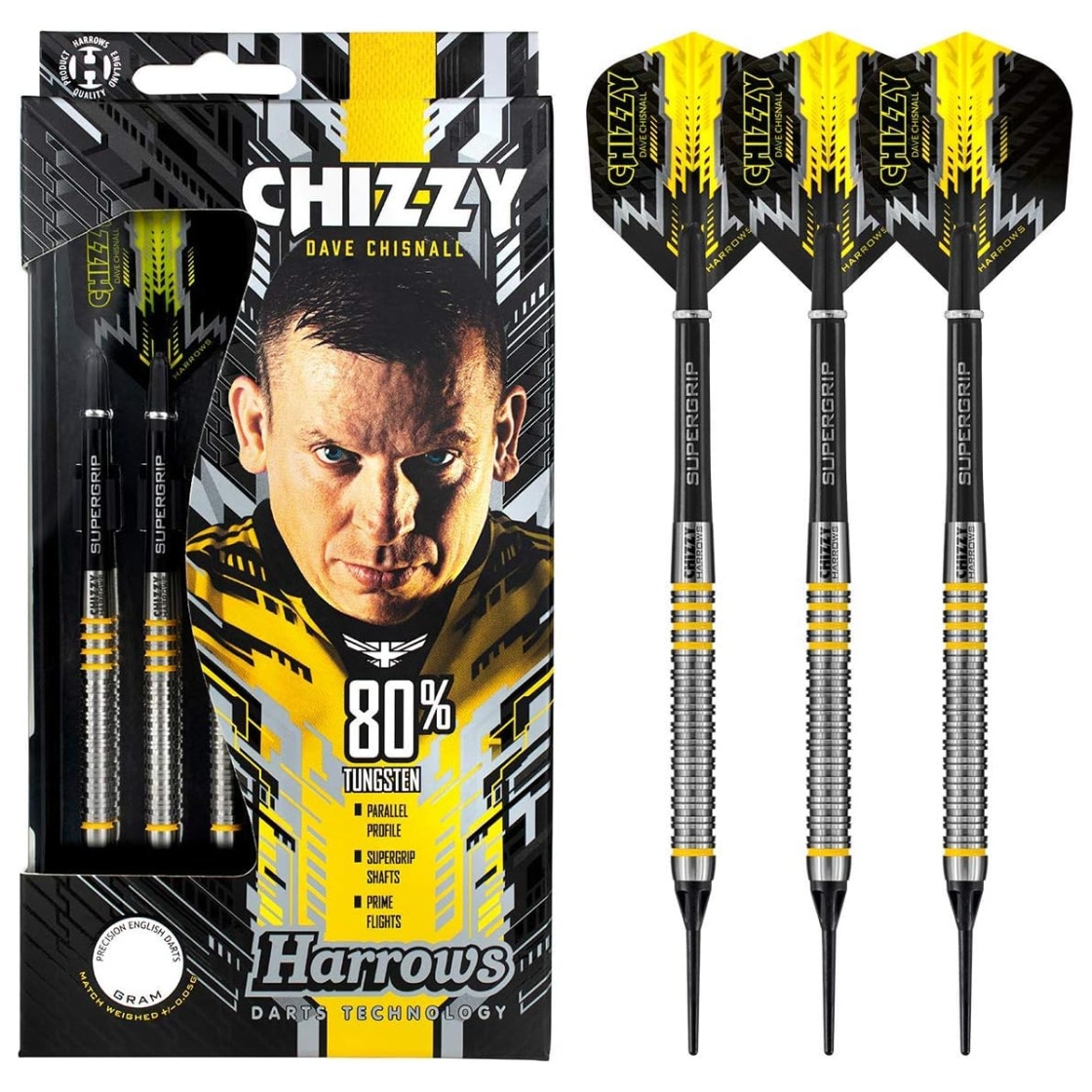 Fléchettes chizzy 80 soft 22g r