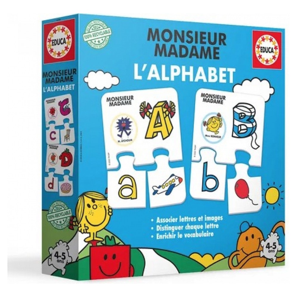 L 'alphabet de monsieur et madame