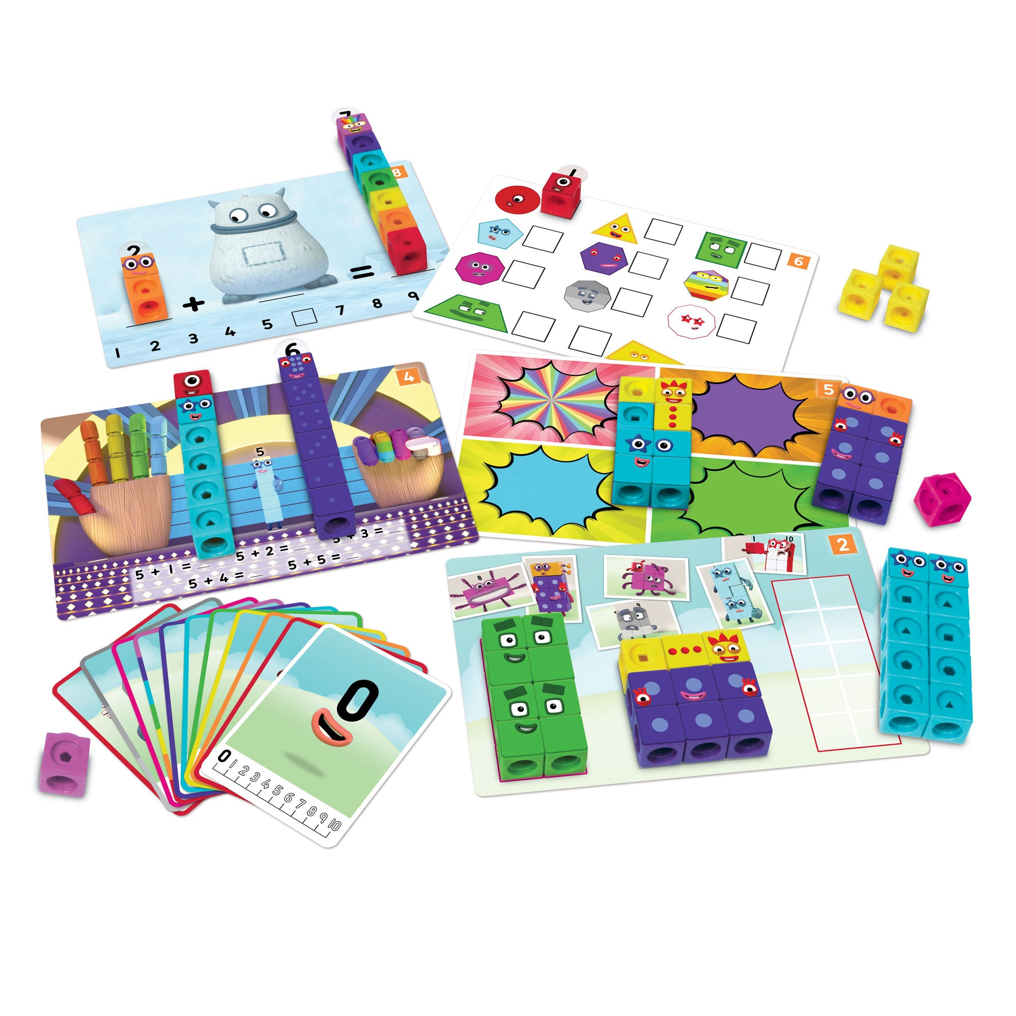 Mathlink® cubes numberblocks 1-10