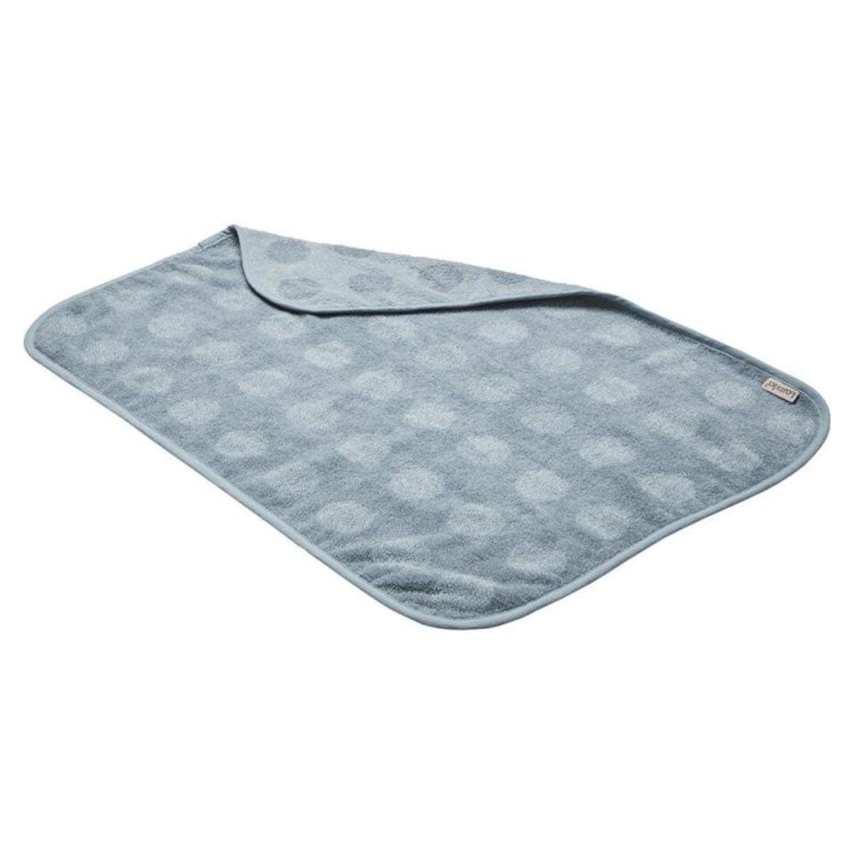 Serviette matty en coton myrtille