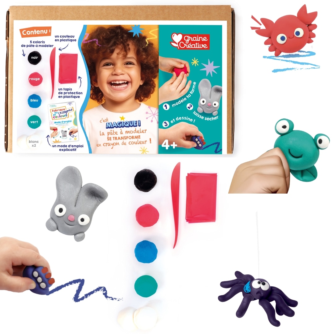 Kit : fabrique tes crayons de couleur