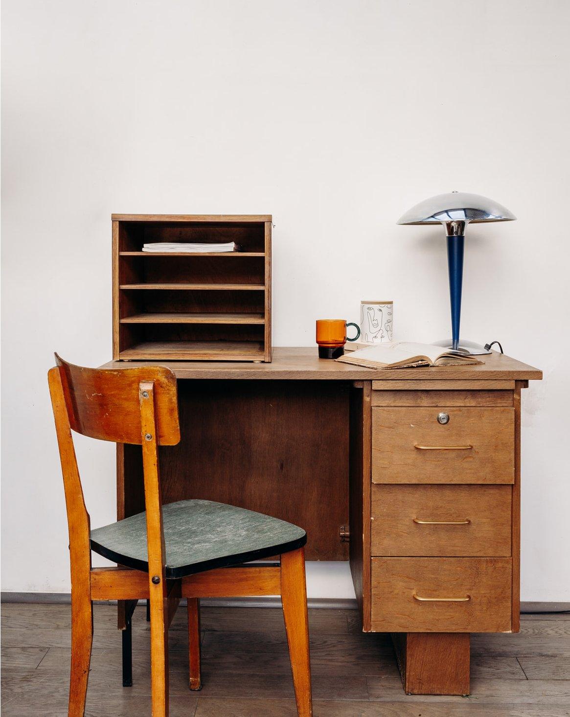 Yvan, le bureau en bois n°6