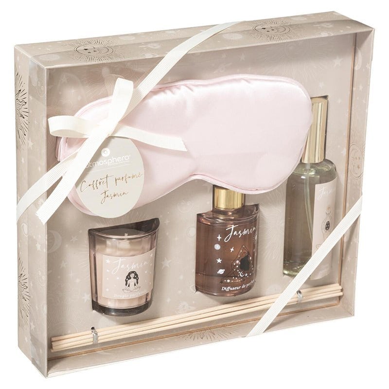 Coffret senteur relaxation 4pc - jasmin