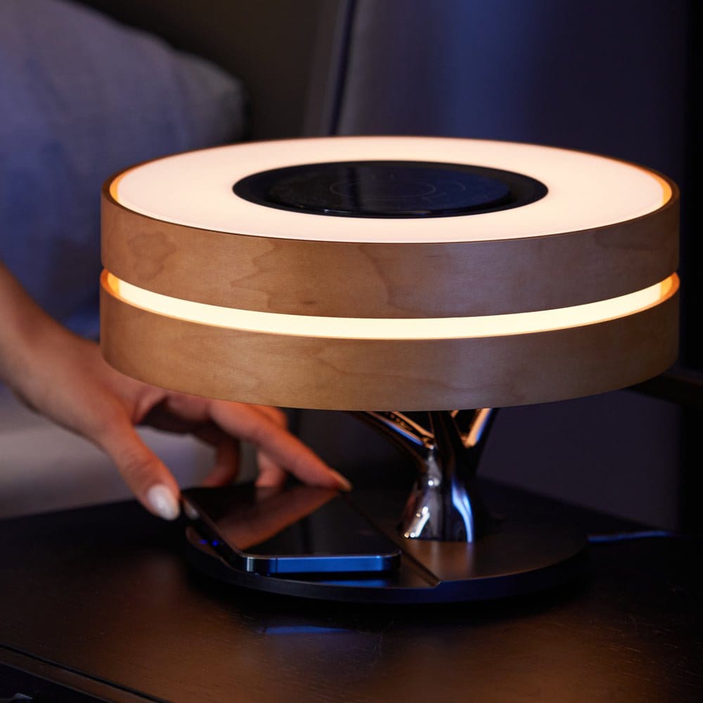 Lampe de chevet tactile ronde horizon