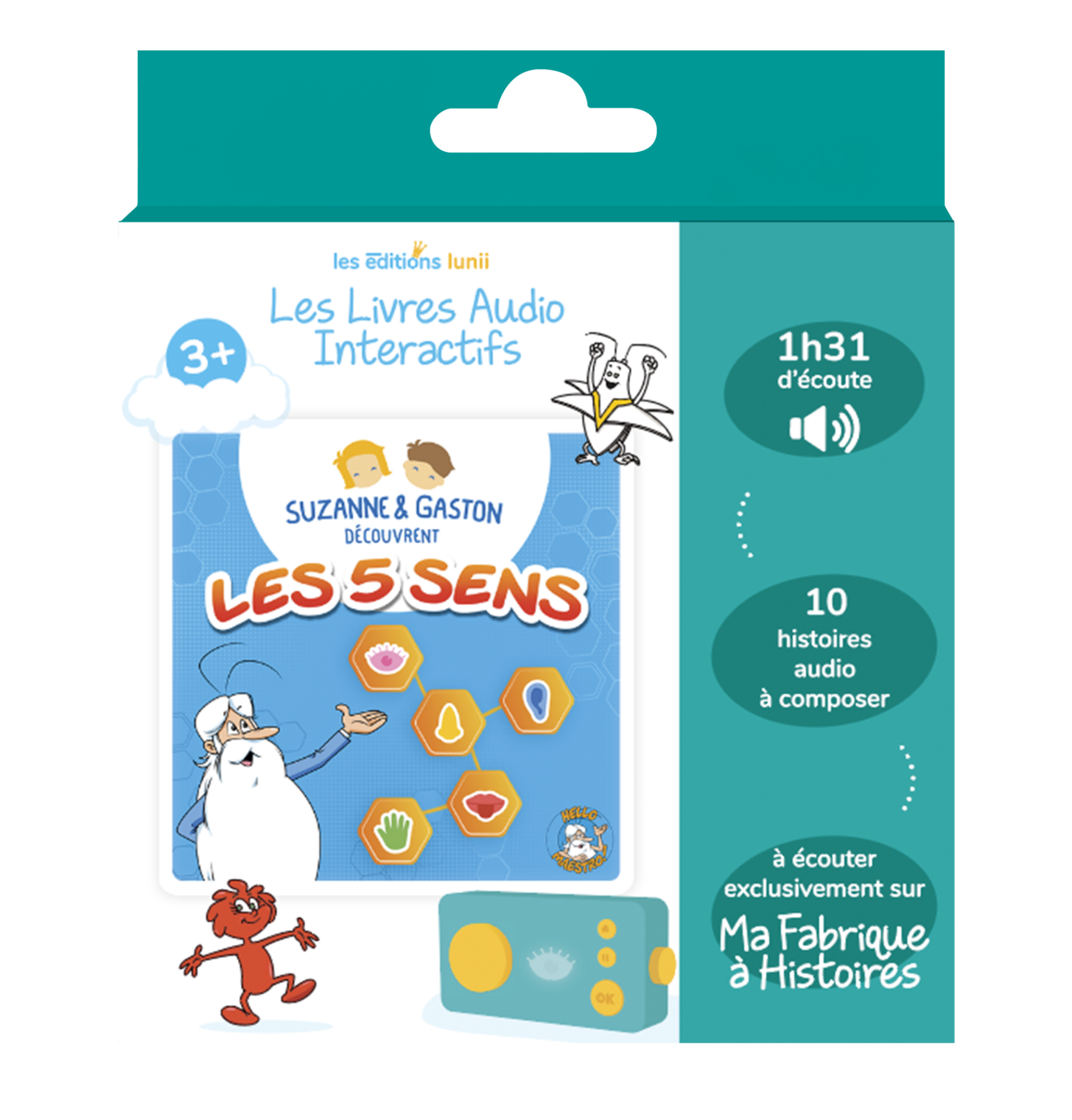 Lunii - coffret suzanne et gaston