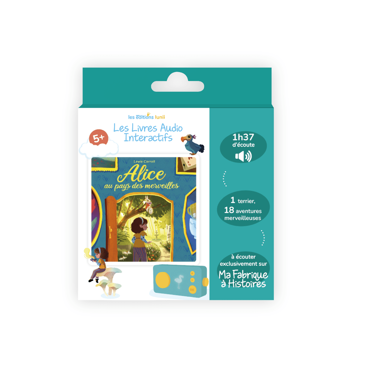 Lunii - coffret alice au pays des