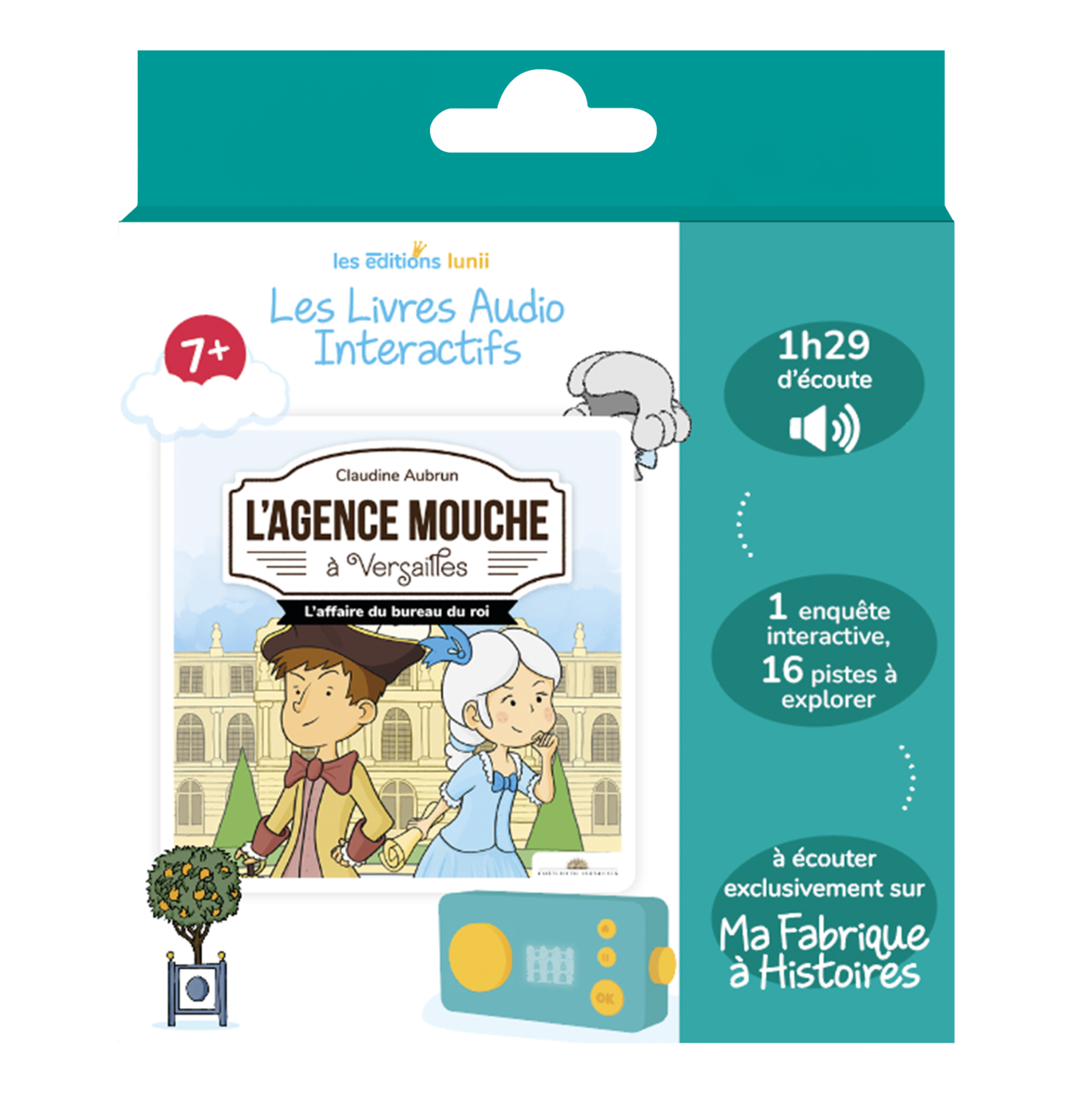 Lunii - coffret l'agence mouche à