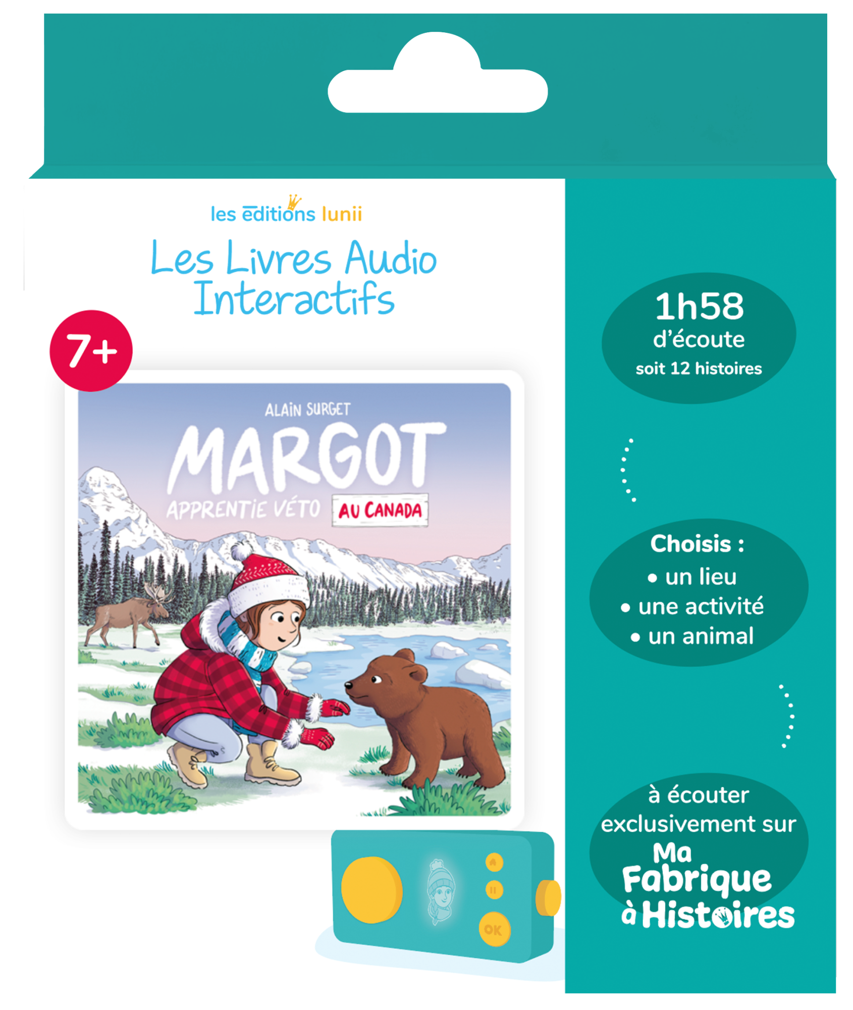 Lunii - coffret margot apprentie véto