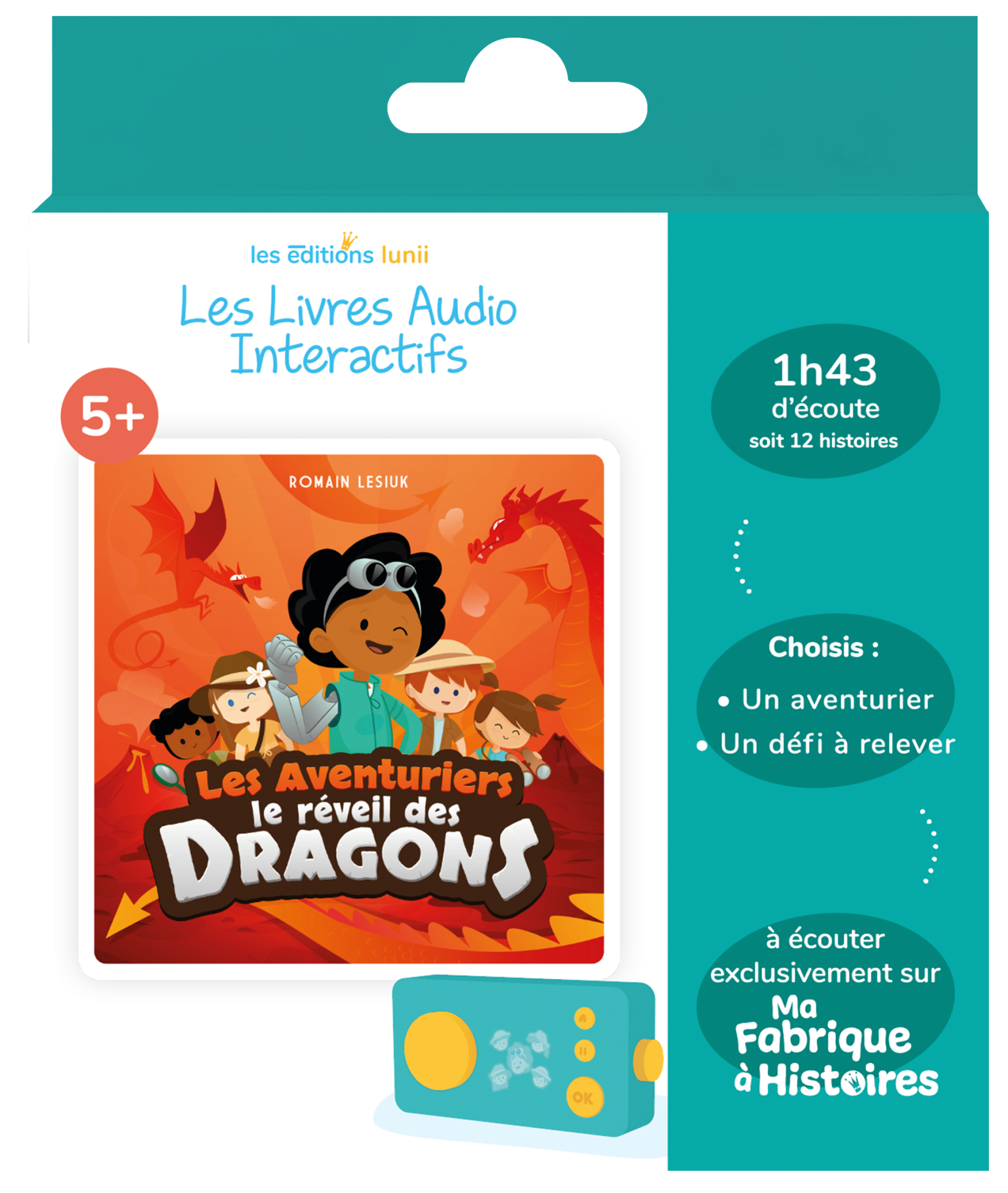 Lunii - coffret le réveil des dragons