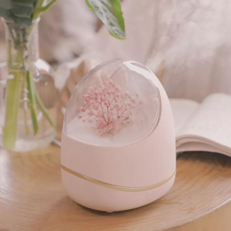 Diffuseur huile essentielle fleur rose