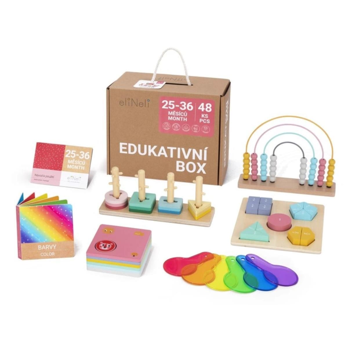 Coffret pédagogique jouets d'éveil