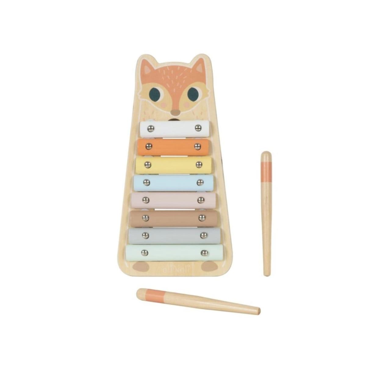 Xylophone en bois - renard