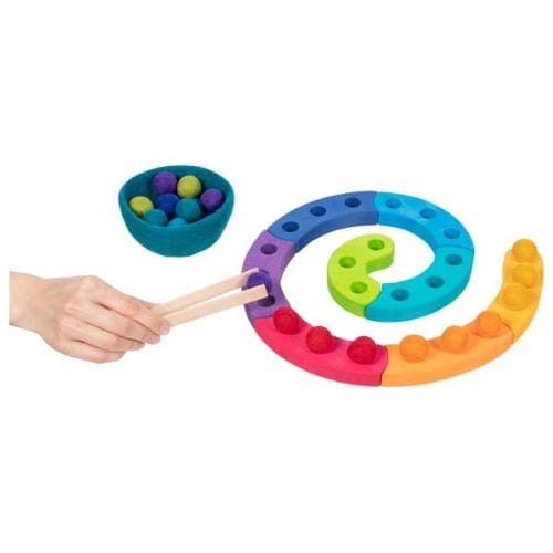 Jeu de tri des couleurs -spirale