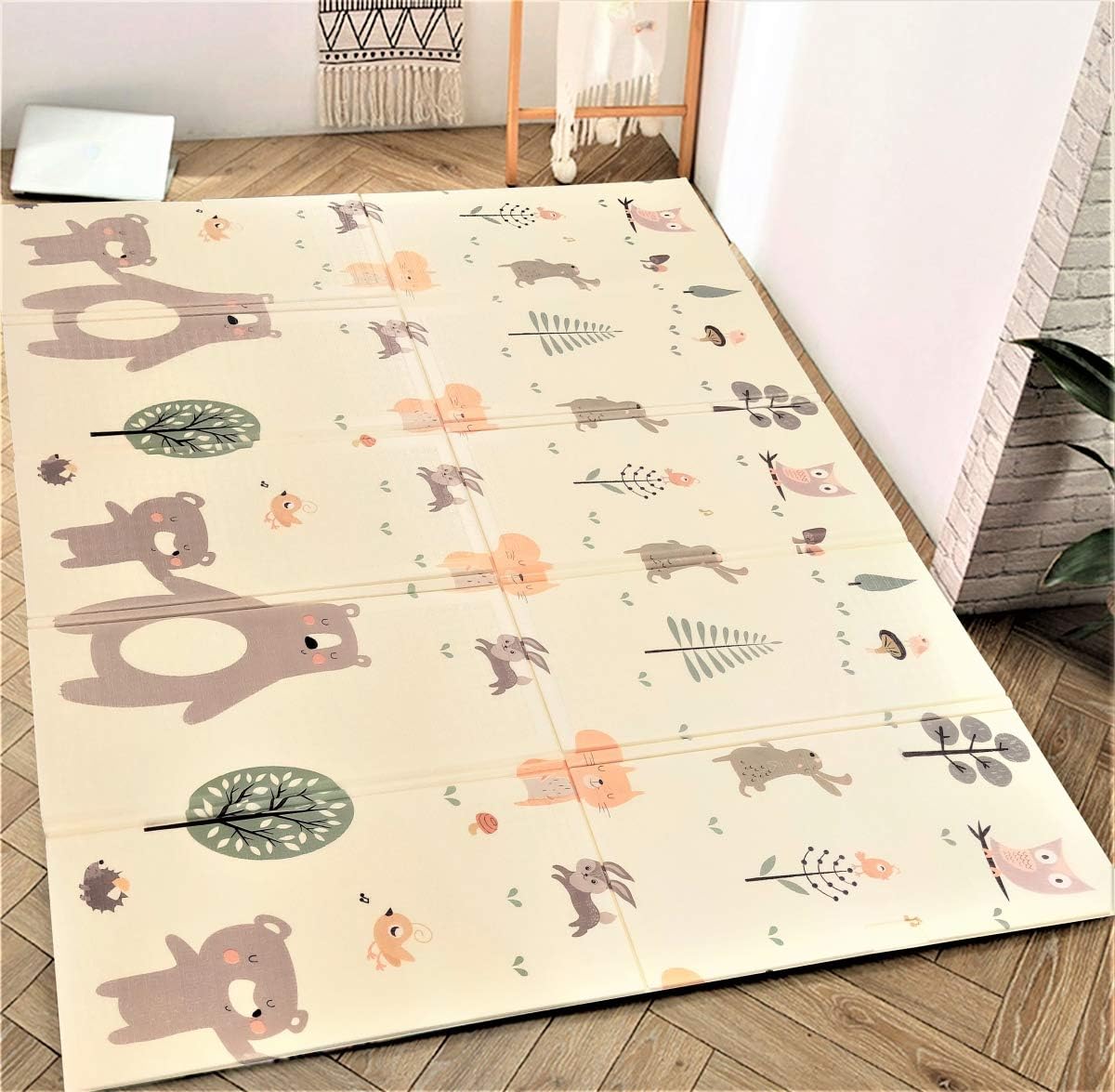 Tapis d'éveil bébé en mousse 200*180