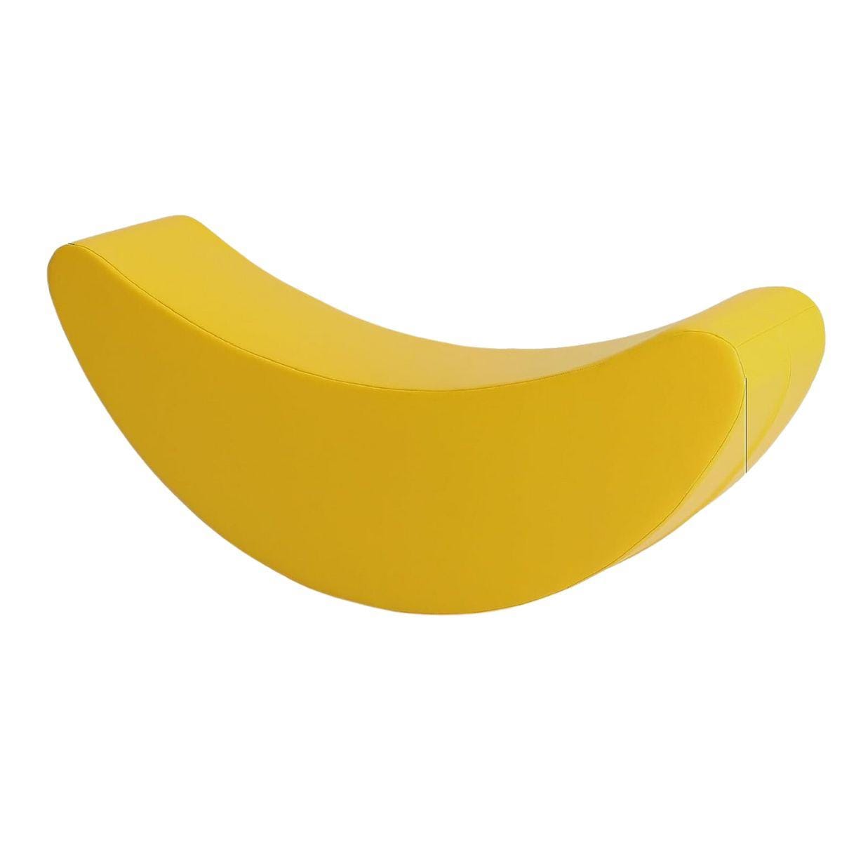 Rocker banana jaune en mousse