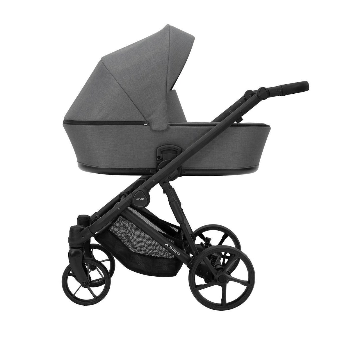 Poussette arizo 02 graphite- cadre noir