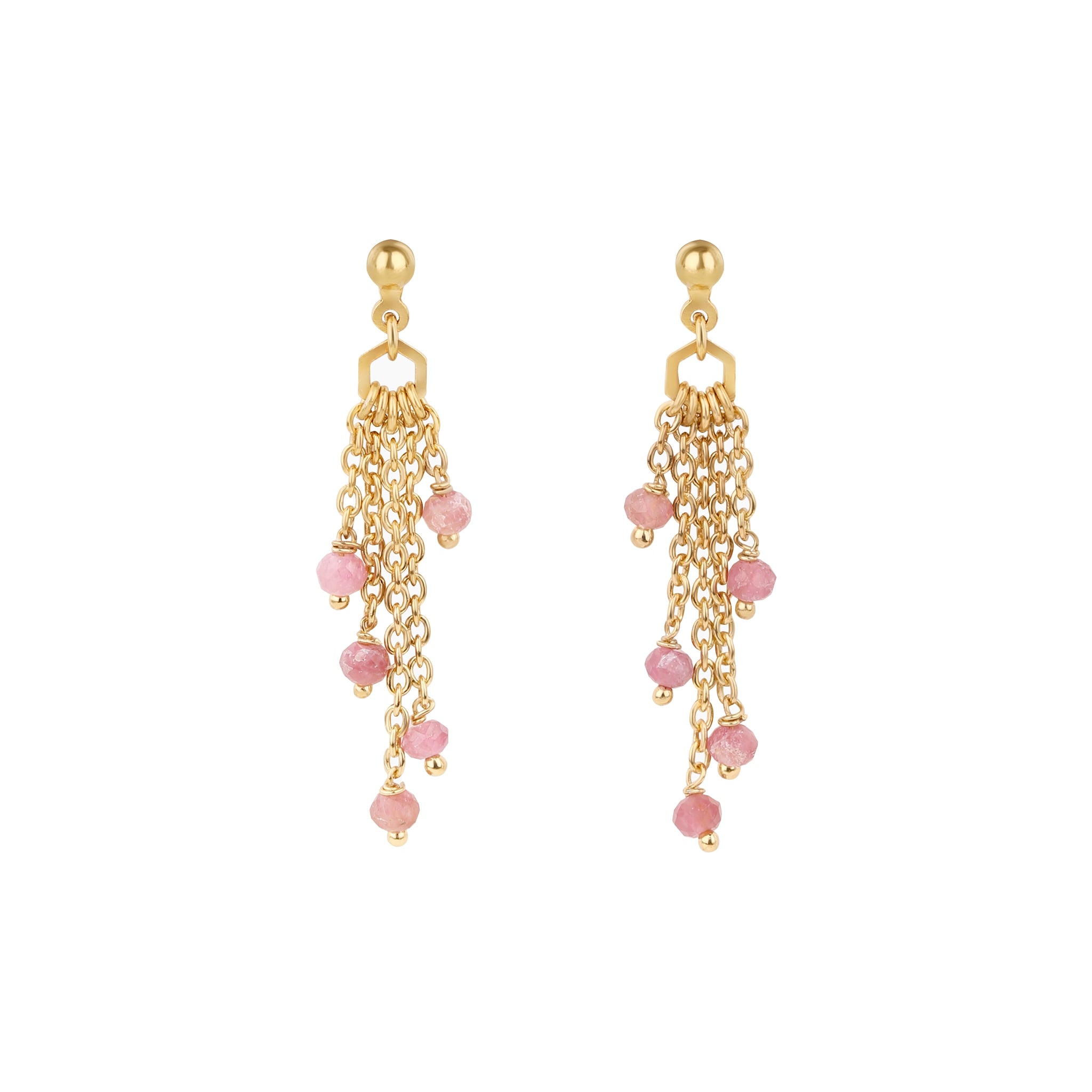 Boucles d'oreilles elyssa tourmaline