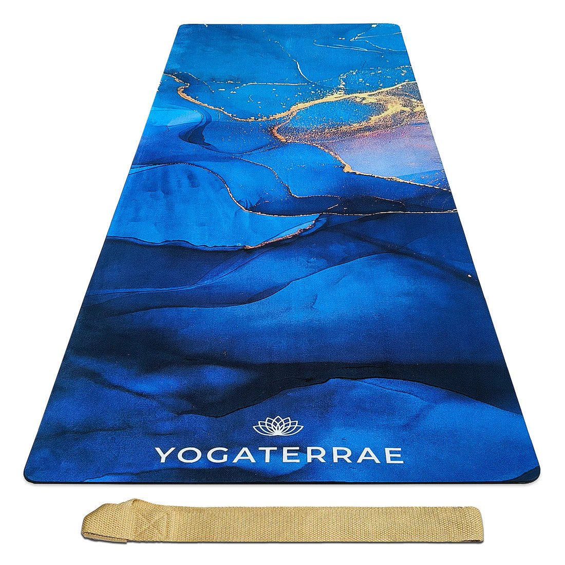 Tapis de yoga microfibre svarna confort