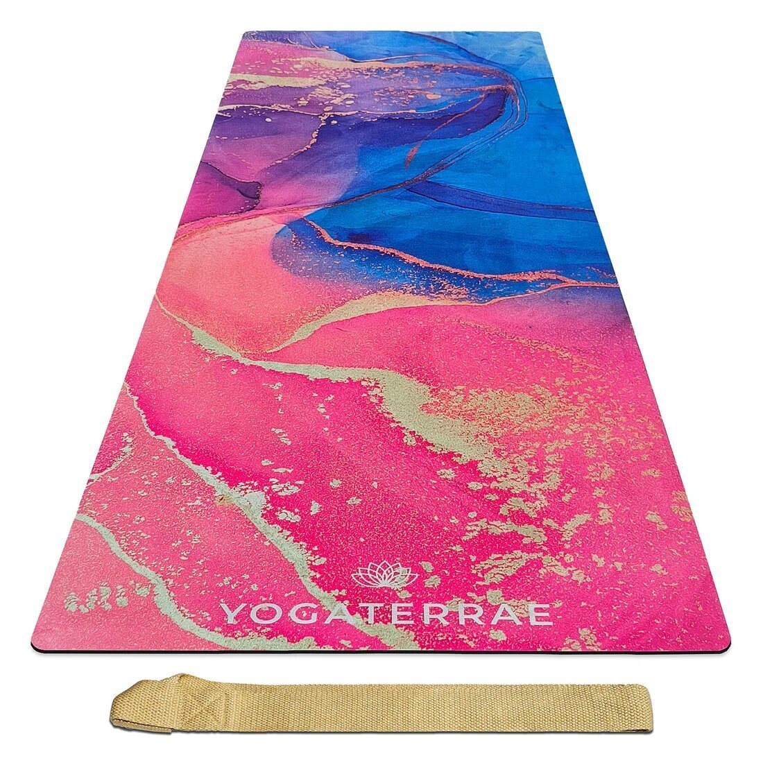 Tapis yoga microfibre aravinda confort