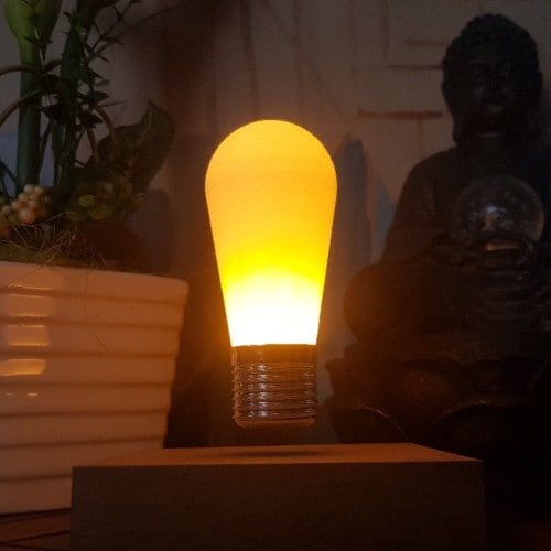 Lampe-ampoule 3d lévitation nofall up