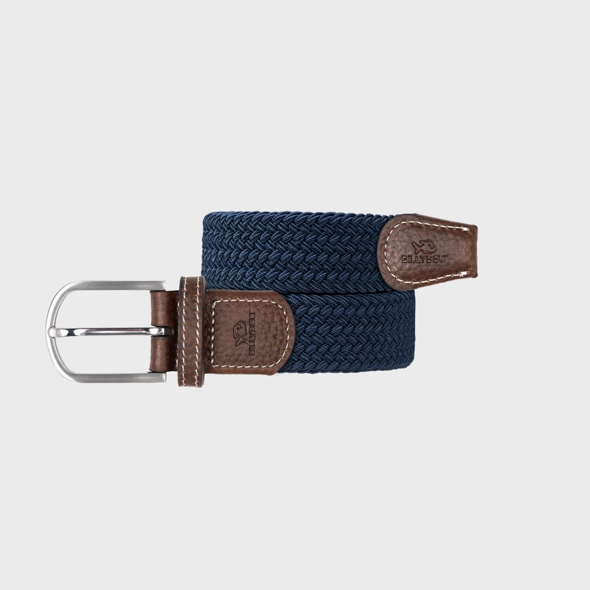 Ceinture tressée bleu ardoise - t1