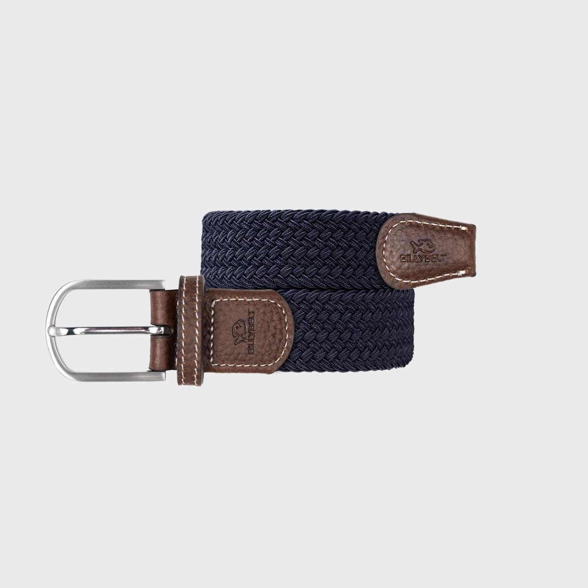 Ceinture tressée bleu marine - t1