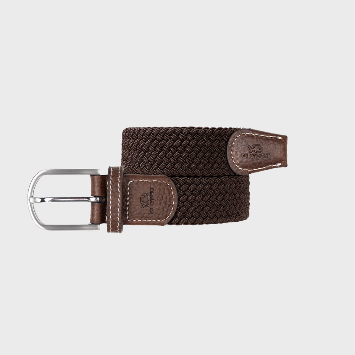 Ceinture tressée marron feuille - t2