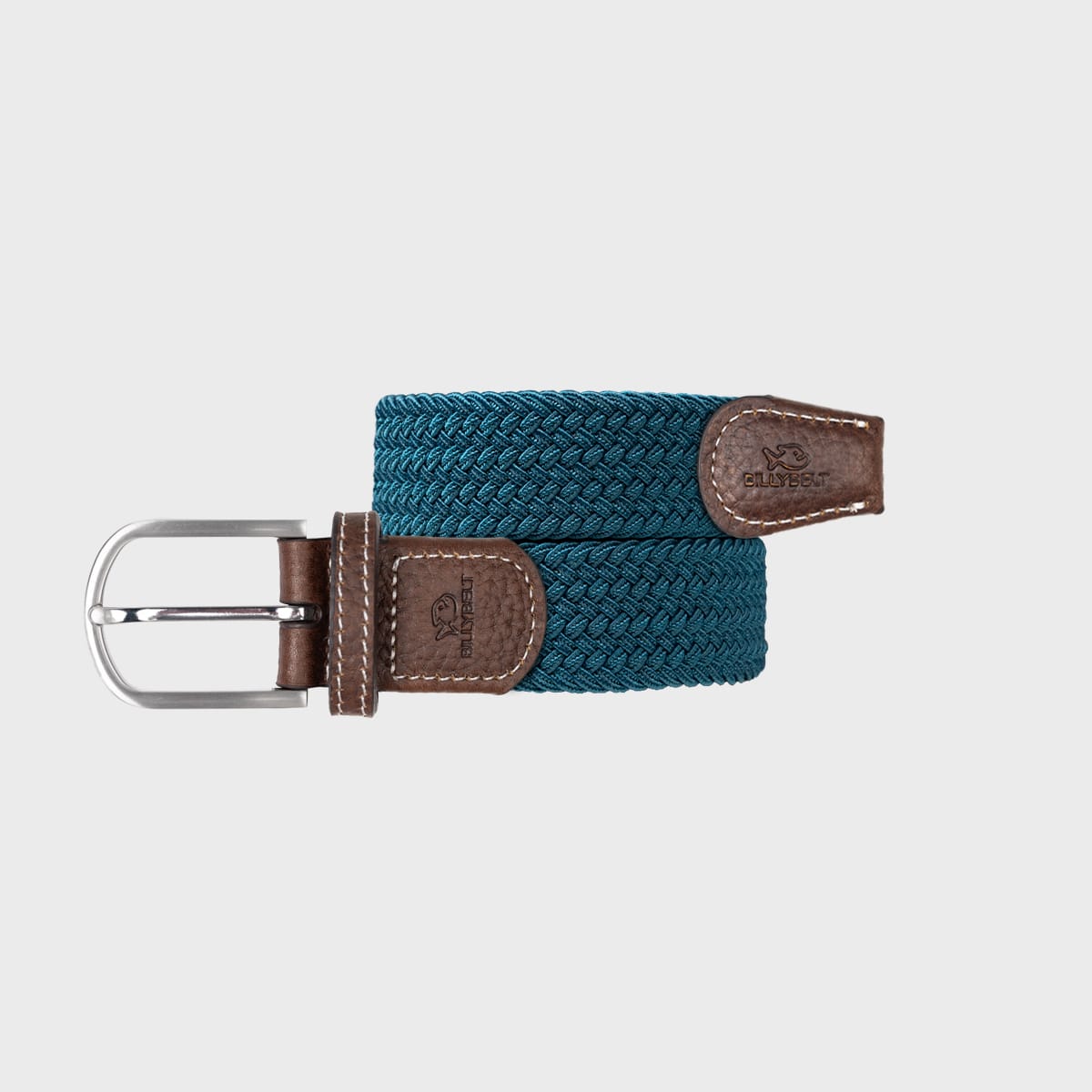 Ceinture tressée bleu caraïbes - t0