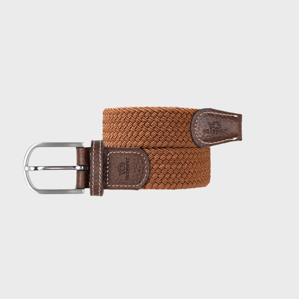 Ceinture tressée caramel - t1