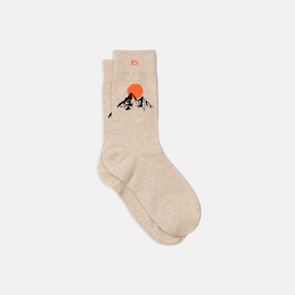 Chaussettes à motifs mont blanc