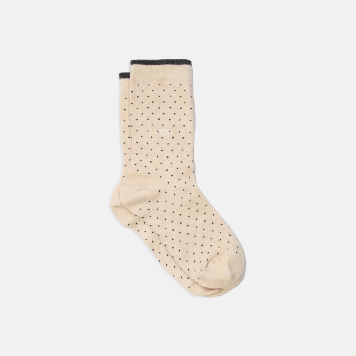 Chaussettes square ecru