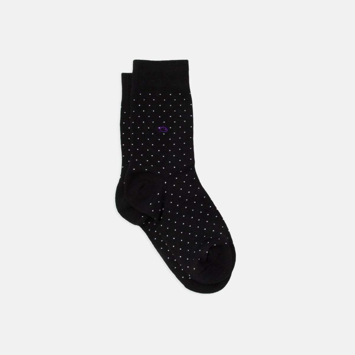 Chaussettes square black pearl