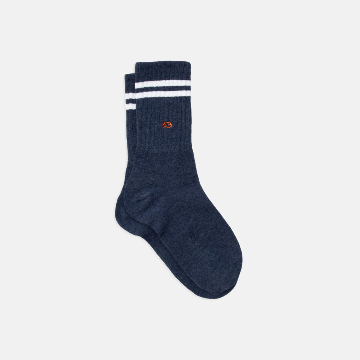 Chaussettes retro bleu