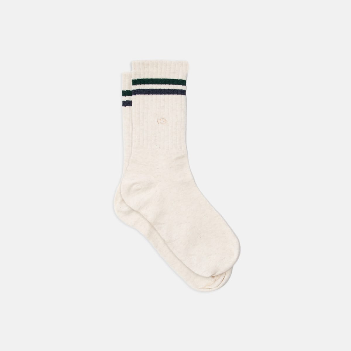 Chaussettes retro chinée