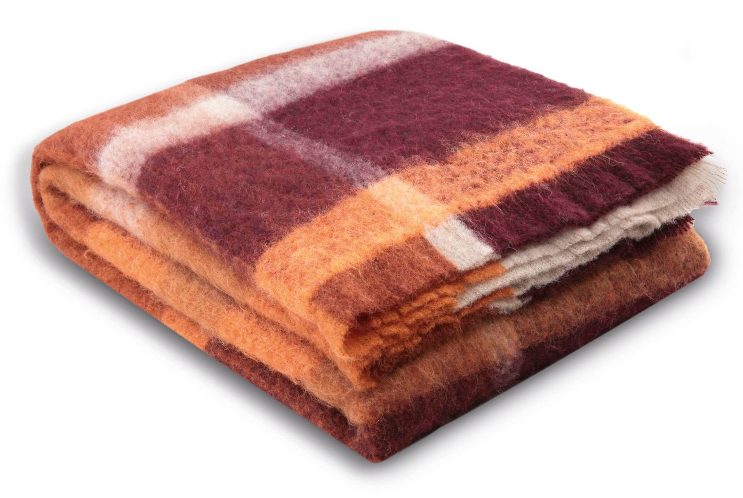 Plaid effet mohair billy