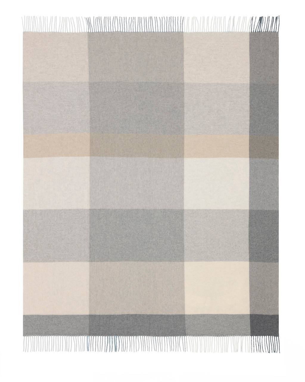 Plaid laine et cachemire clarence