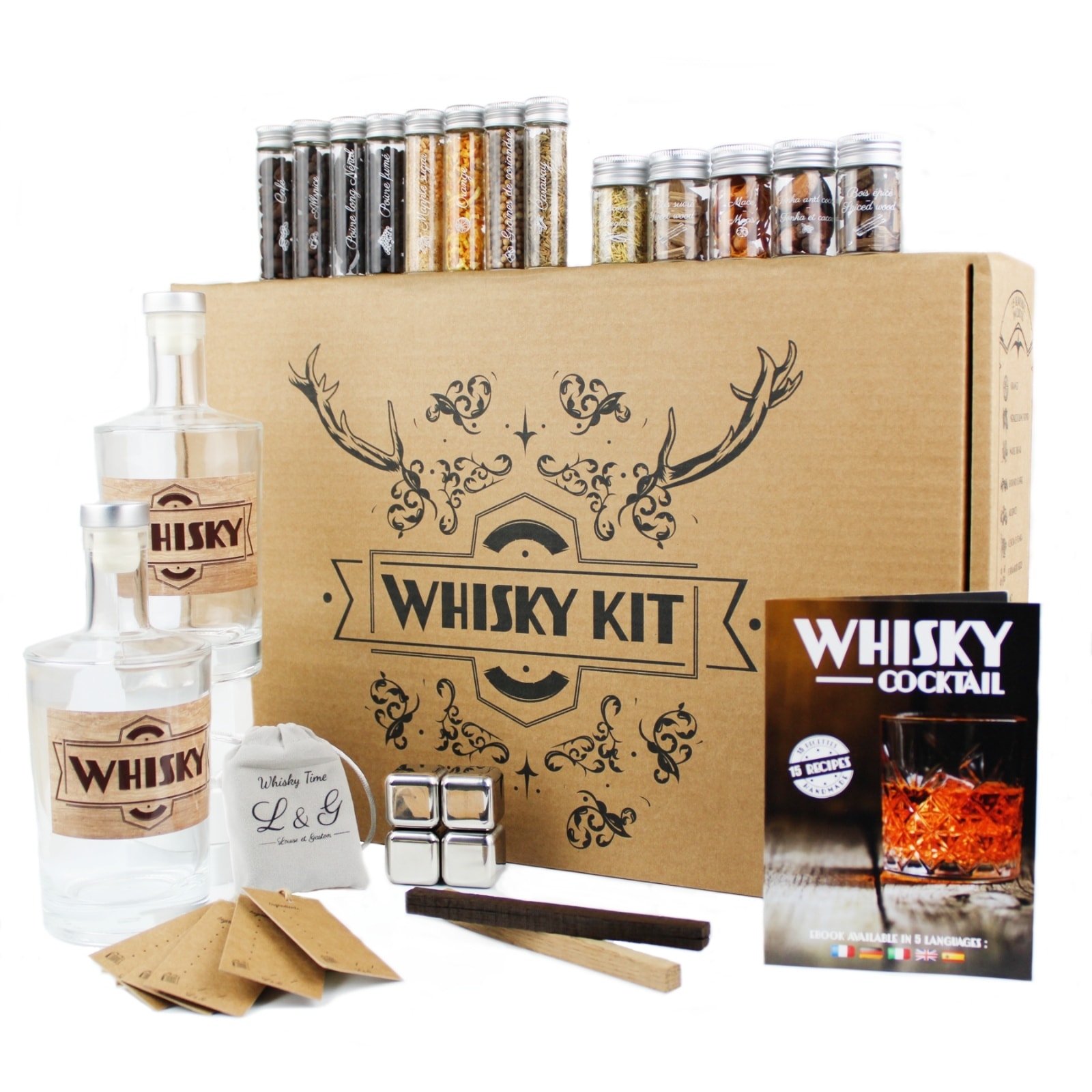 Kit aromatisation whisky (sans alcool)