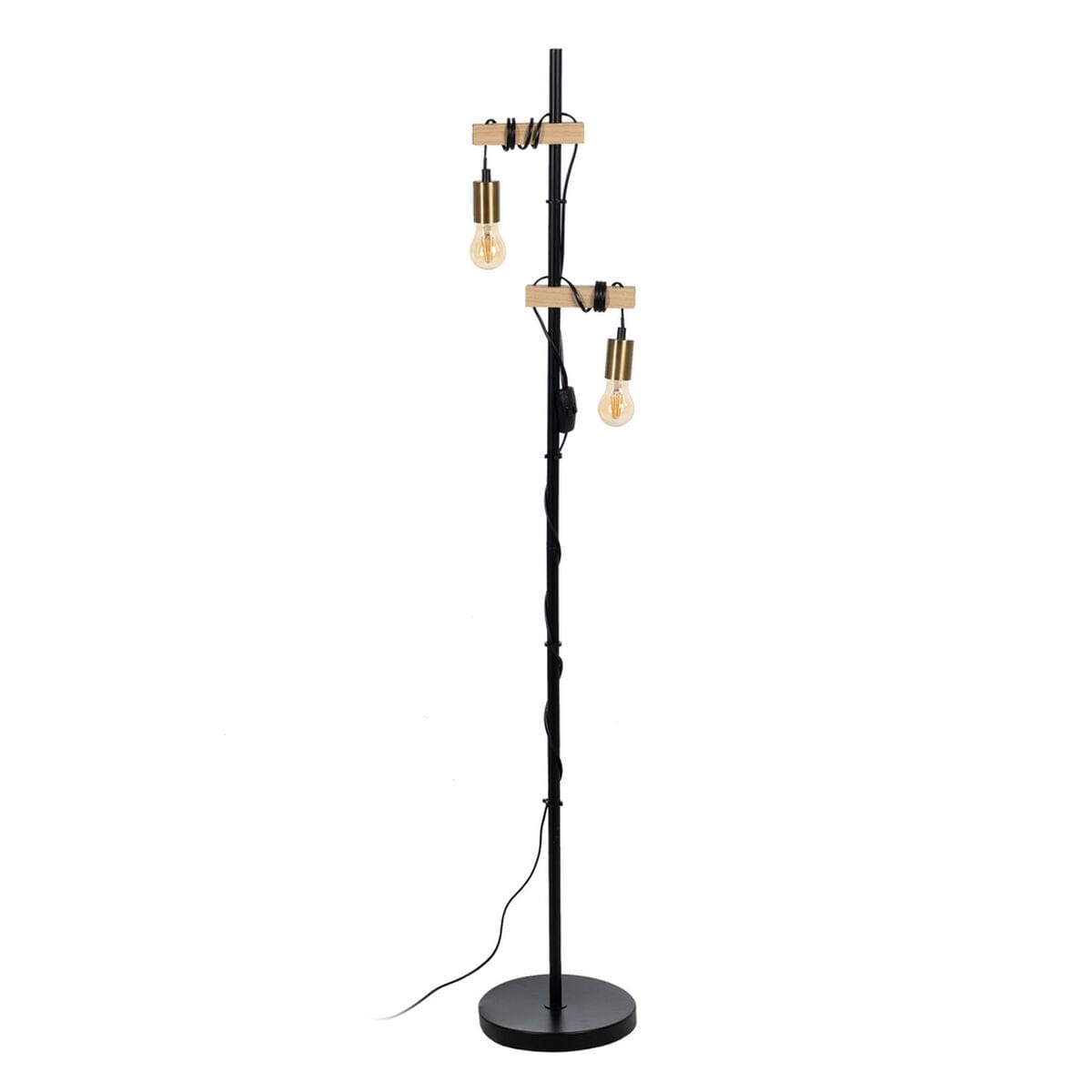 Lampadaire noir beige