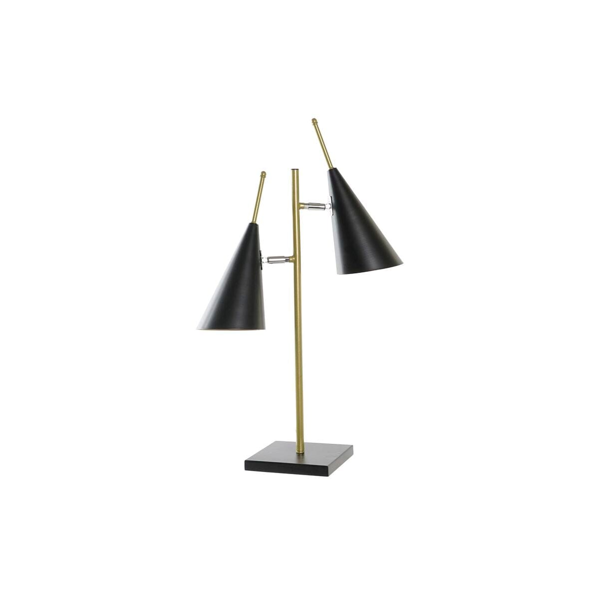 Lampe de salon dkd home décor noir doré