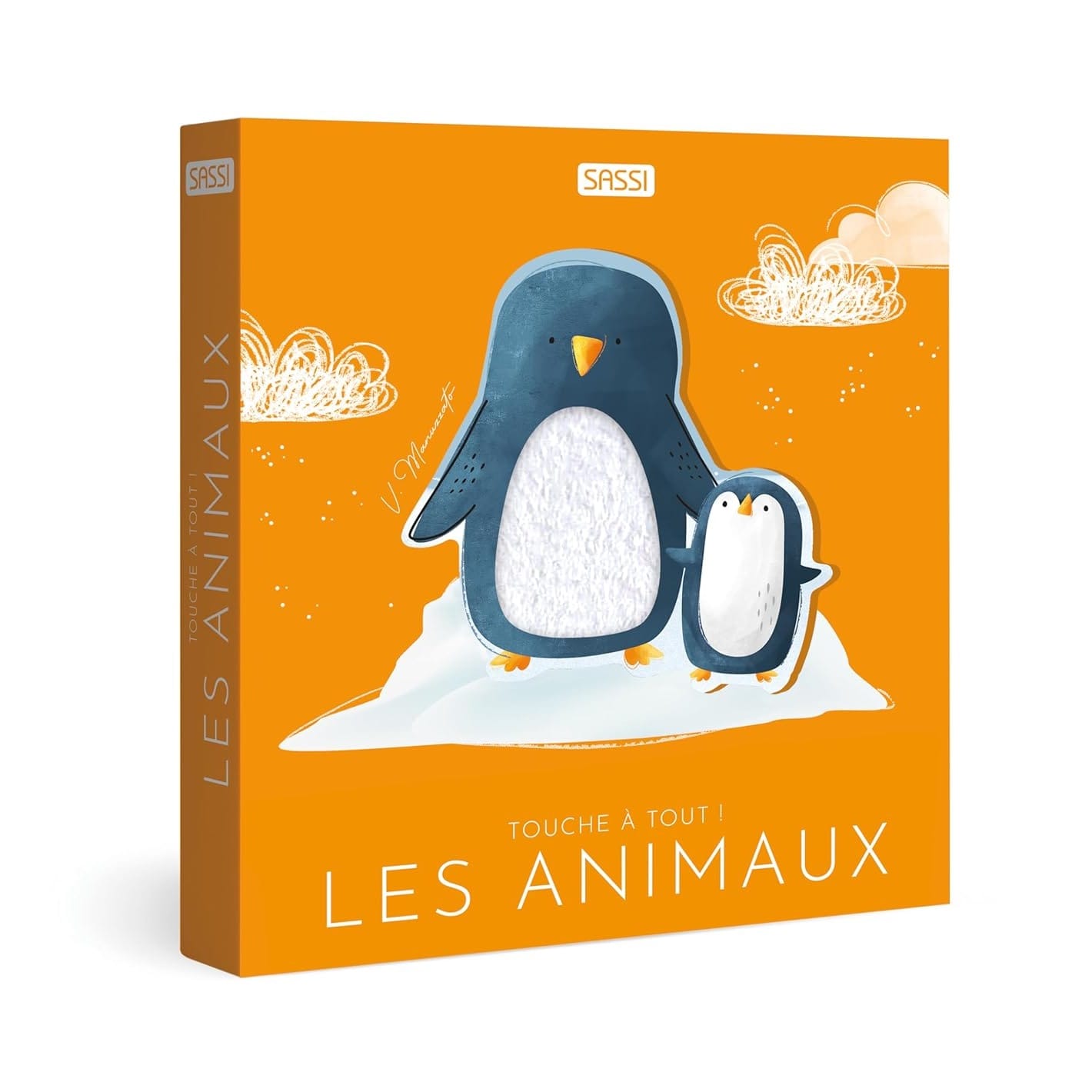 Livre touche à tout - les animaux