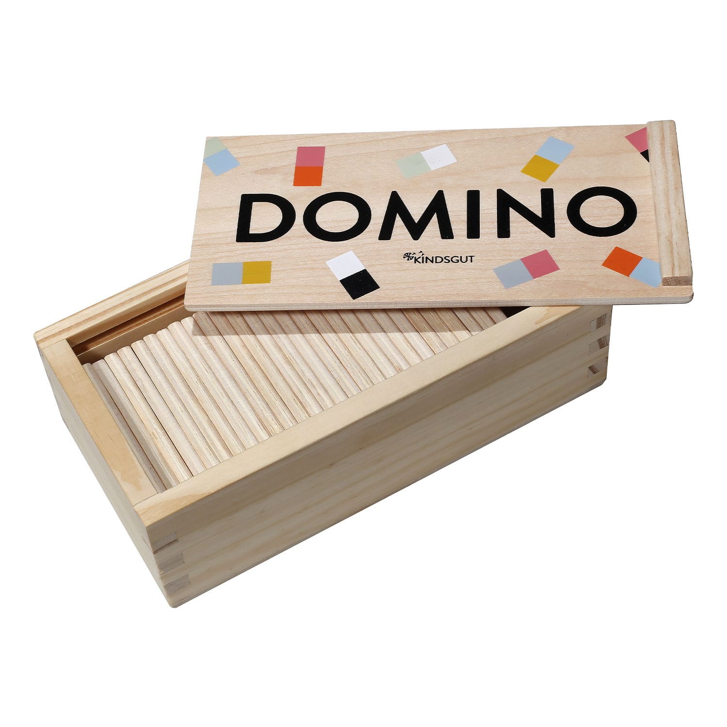 Domino en bois animaux Bois