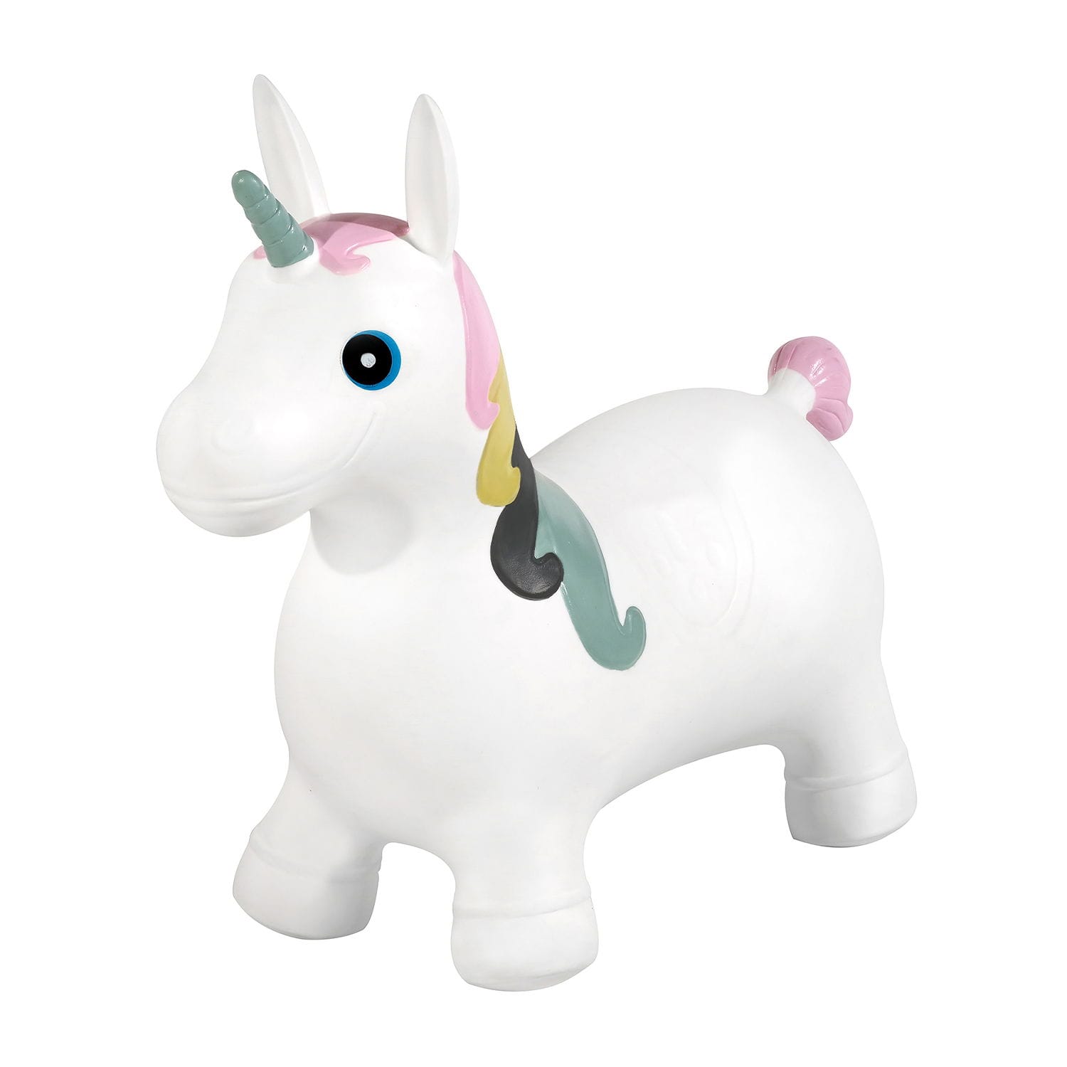 Animal sauteur gonflable, licorne