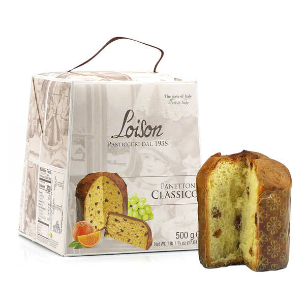 Panettone artisanal aux fruits confits