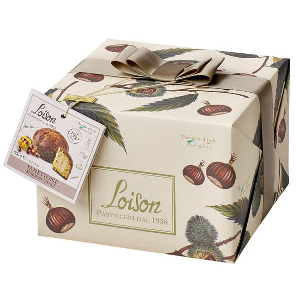 Panettone aux marrons glacés loison