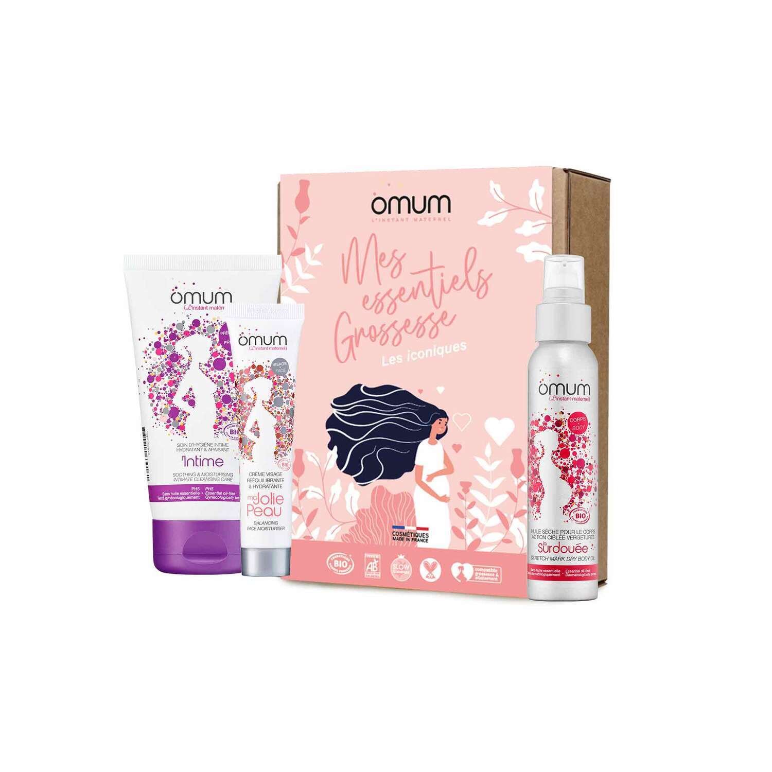 Coffret cadeau essentiel grossesse maman