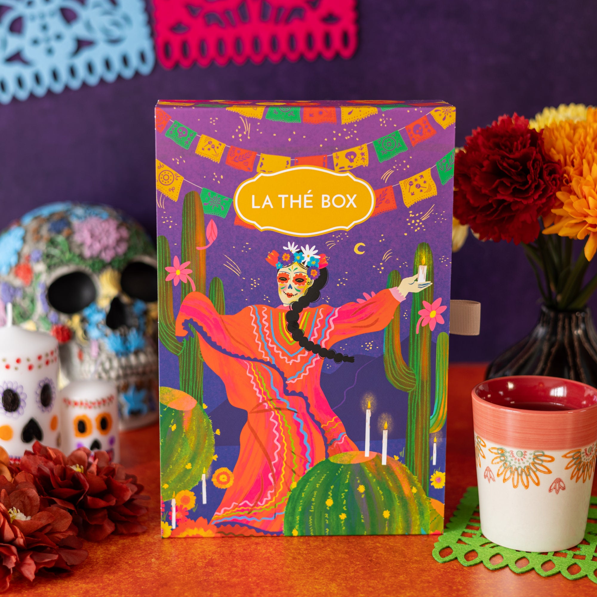 Coffret de thé - dias de los muertos