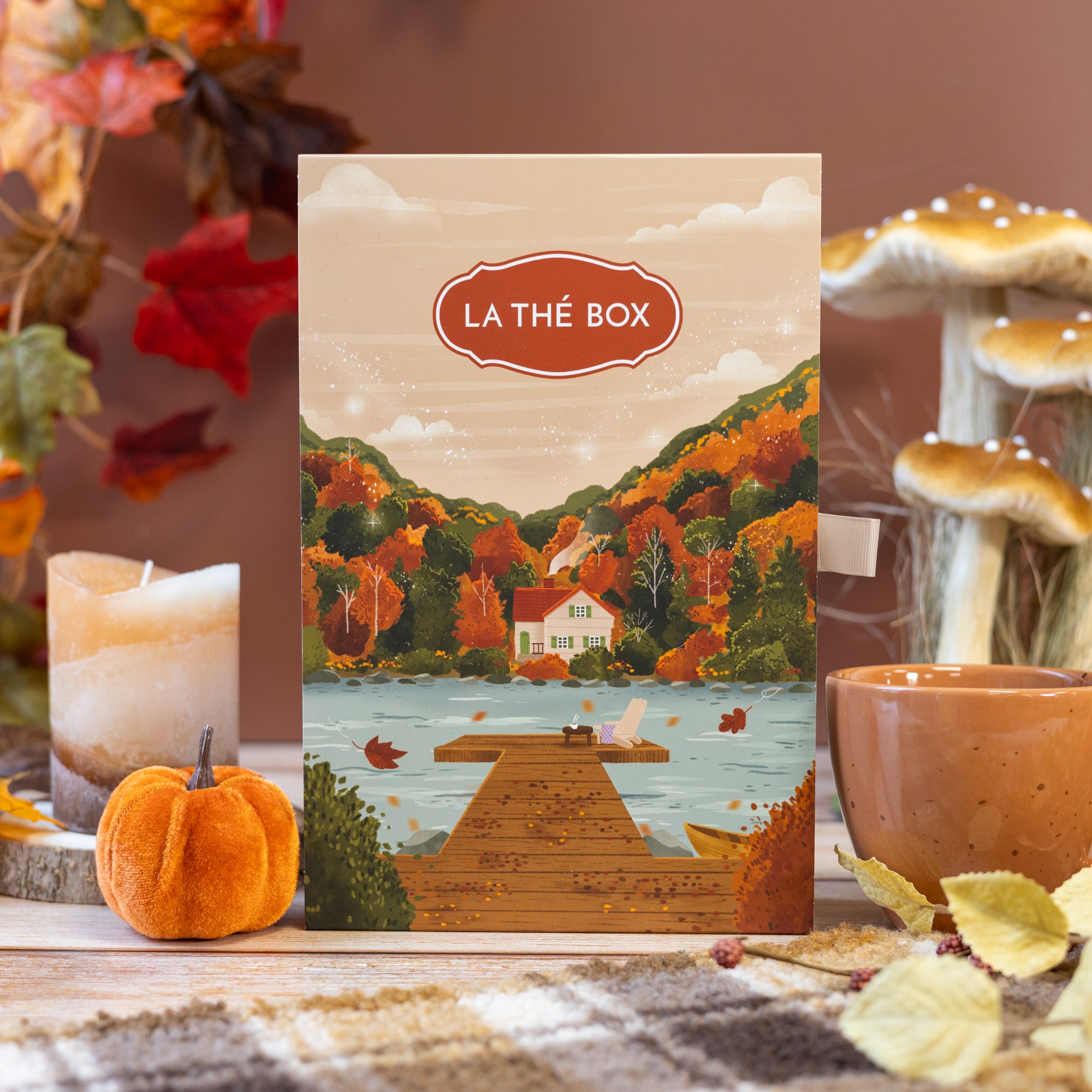 Coffret de thé - automne au canada