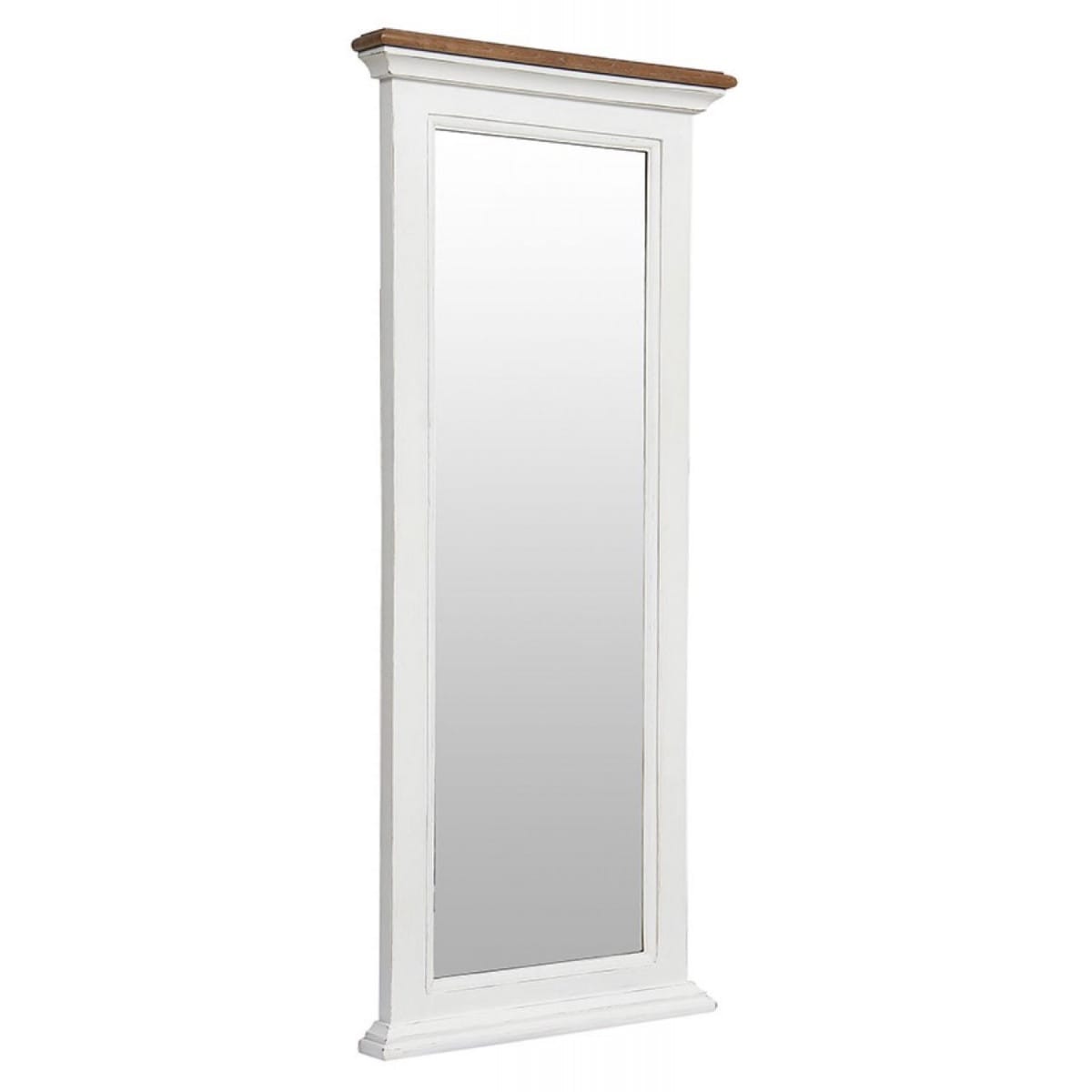 Meuble d'entrée module miroir - bois -