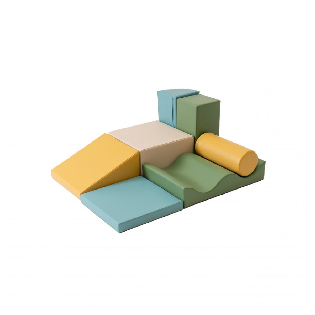 Ensemble blocs set34 vert jaune