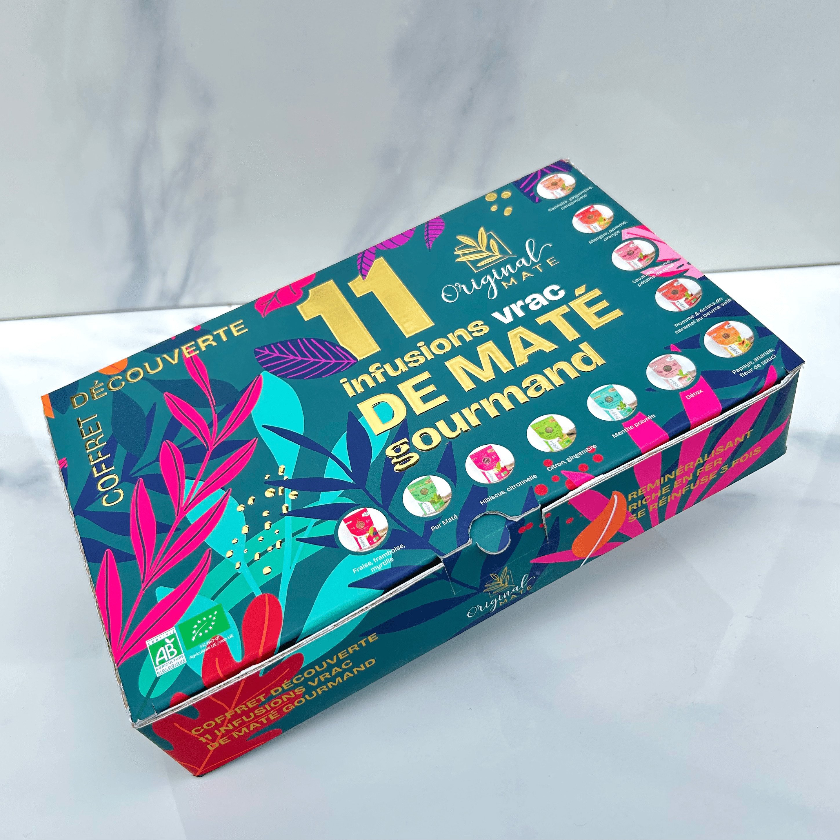 Coffret découverte de 11 infusions(10g)